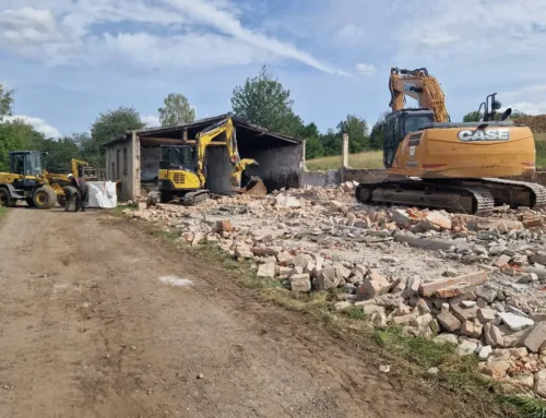 Abbruch Stahlanlage und Wohngebäude in Dippoldiswalde